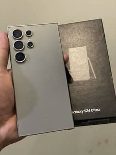 S24 ultra 256gb with box