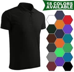 Largest Color Range NC Polo Style Cotton T-Shirts