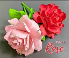 Paper flowers 10 pcs differ  in colour