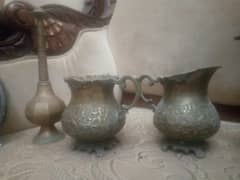 Bross cattle and jars with watch