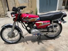 Honda CG125 2020 ISLAMABAD REGISTER 2024 RABT NO 03315996053