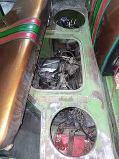 New asia auto rickshaw Green