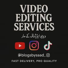 Video Editor Job Wanted