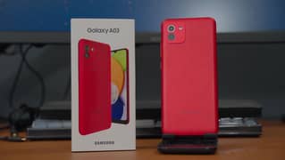 Selling Samsung galaxy A03 Complete box 