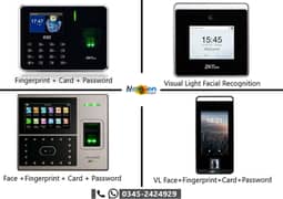 Face Fingerprint Time Attendance Machine Biometric ZK40 K50 MB20 MB460