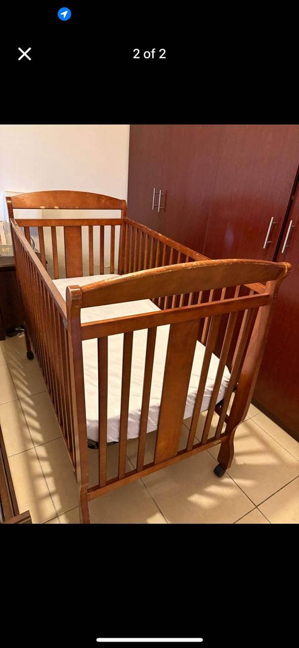 Baby cot | Baby Bed | Wooden Cot | Kids Bed | Kids Crib Cot 4
