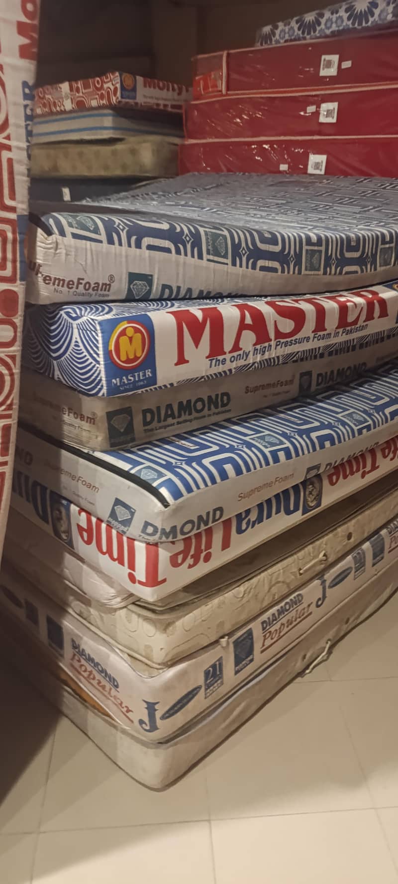 OLD MATTRESSES FOAM AND SPRING SINGLE & DOUBLE 9