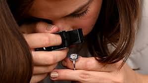 Jewelers Loupe Magnifier Pocket Foldable 30x 21mm Jewelry Eye Magnify