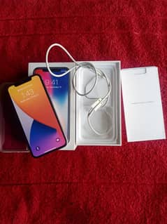 iPhone x 64 GB full box only WhatsApp 03359075409