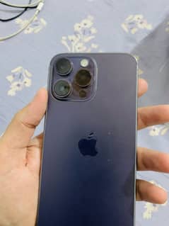 Iphone 14 pro max Deep purple 128GB Non PTA LLA Factory unlock