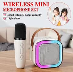 K12 bluetooth speaker with mic, Wireless, Usb, bluetooth, card option