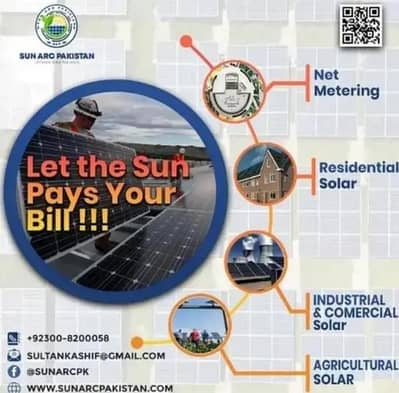 Solar / Solar Panel / Solar complete package on discount in karachi110