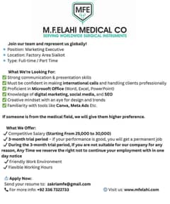 Sales and marketing