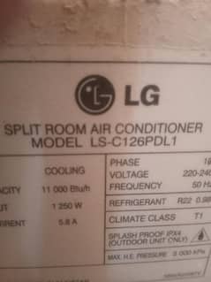 LG AC for sell