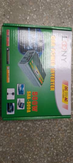 Convert 12Volt into 220Volt / 500watt