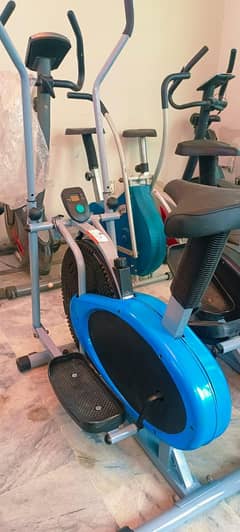 exercise cycle elliptical machine cross trainer magnetic upright bike