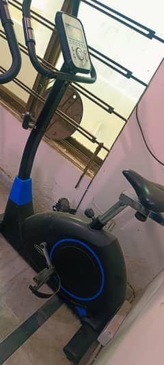 exercise cycle elliptical machine cross trainer magnetic upright bike