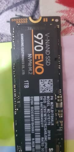 Samsung SSD 970 EVO Plus NVMe M. 2 (MZ-V7E1T0BW) 1TB