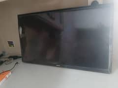 Samsung LED TV, made in Hungary, screen damaged
