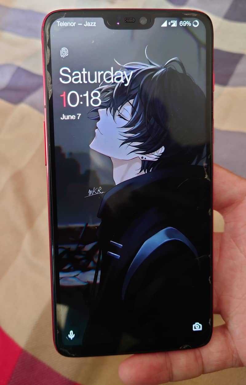 oneplus 6 6/64 double sim pta approved 10/10 condition no open no repa 4