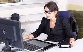 Female secretary required