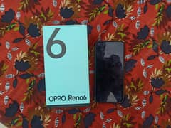 Oppo Reno 6 ( 8+8/128) complete box original charger