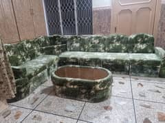 6 seater L shape sofa