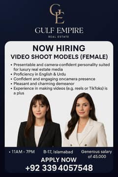 Hiring Female's for Marketing and Sales