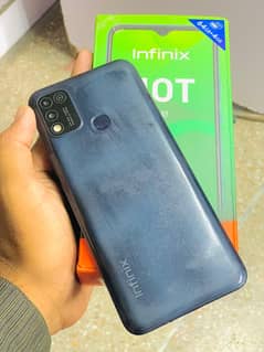 infinix Hot 10 play with box 4/64 no open repair