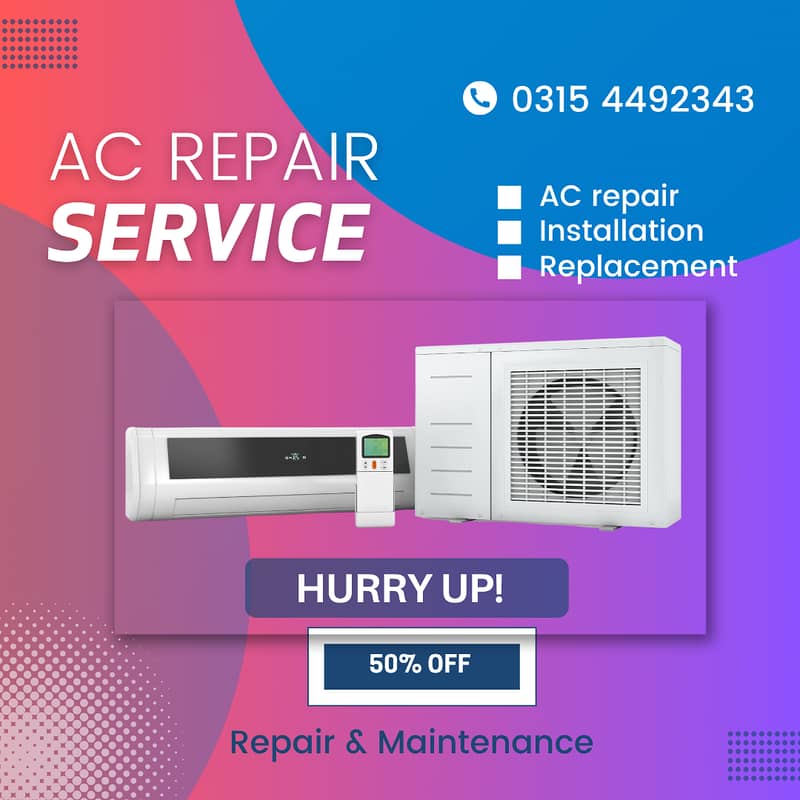ac Technician AC Repairing Team Professional Team 0