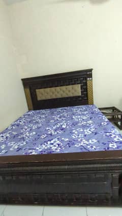 Wodden King Bed