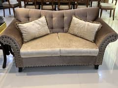 Wooden sofa set