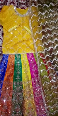 lehnga / wedding wear lehnga / bridal dress / mehndi dress