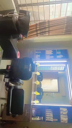 A good condition new un used salon for sale