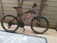 2 month used cycle. 7 gear at back or 3 gear at front with disks brake