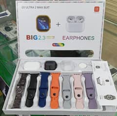 ULTRA SMART WATCH WITH EARPHONES