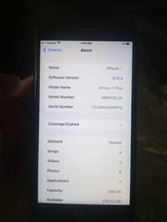 Iphone 7 plus 256GB office PTA Exchange possible