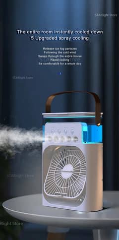 Portable 3 in 1 Air Cooler+Fan Available in Original Quality