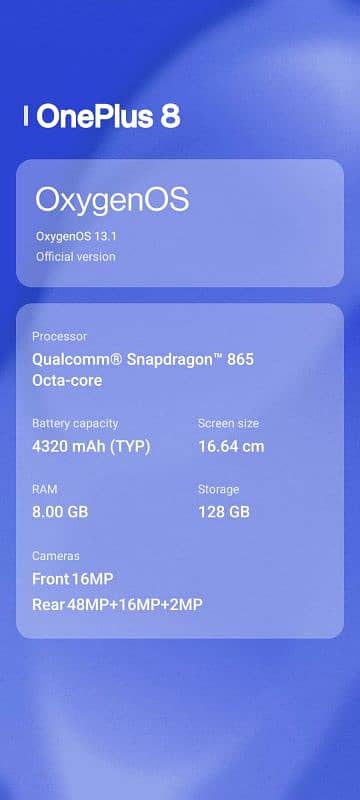 one plus 8 8.128 use like new condition 10/10 only mobile 4