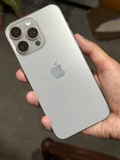 Iphone 15 pro max natural titanim