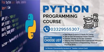Python programming, Language course, Learn Python, Online classes