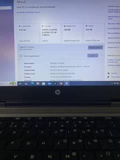 HP core i5 6 generation   8 gb ram 256 SSD