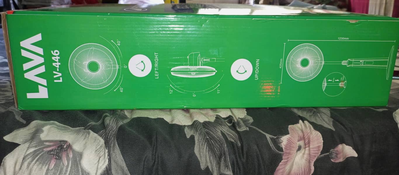 rechargeable fan with multiple features. . . 1