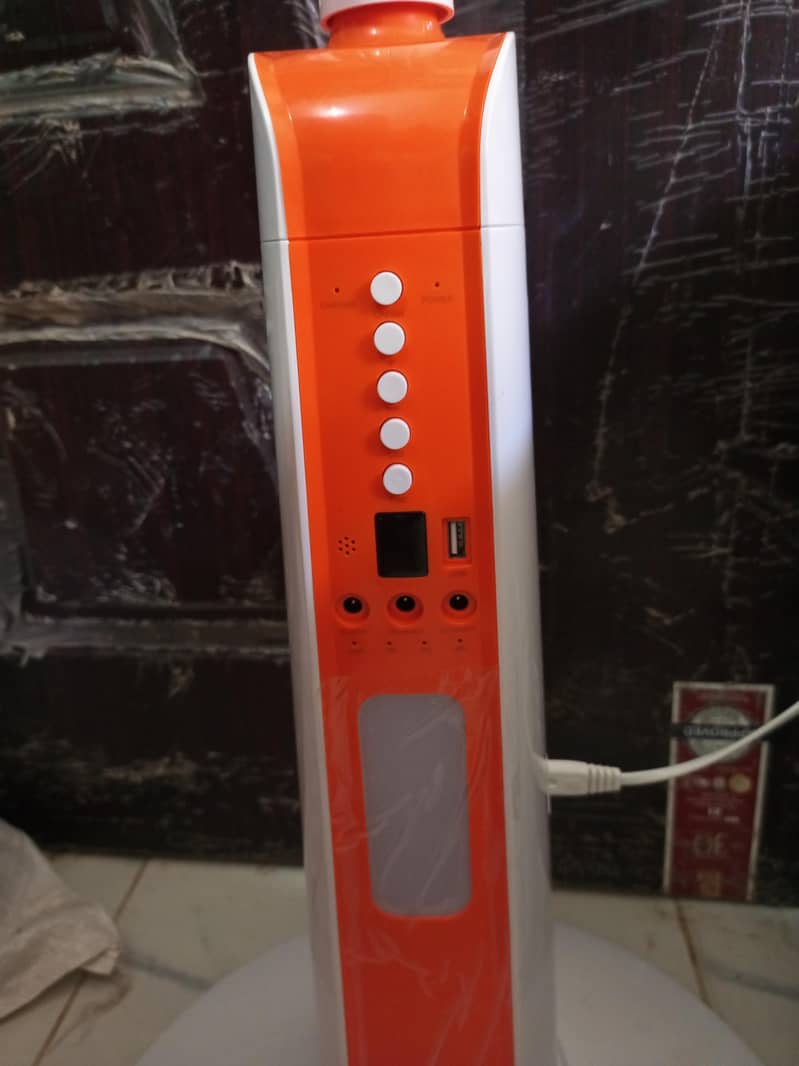 rechargeable fan with multiple features. . . 5