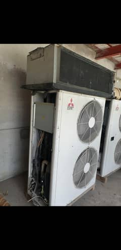 Mitsubishi Ac cool only with ducted type indoor