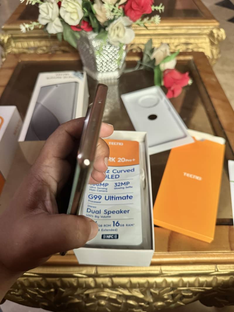 Tecno spark 20 pro plus complete box condition 10/9 5