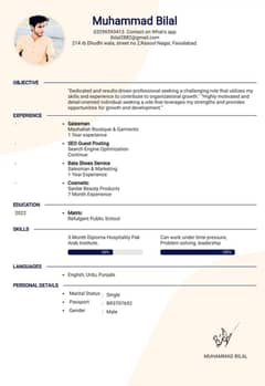 Need a job