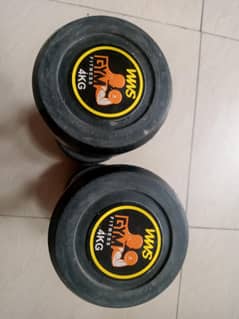 dumbbells set 4 kg