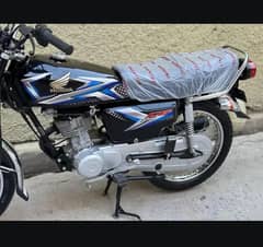 Honda 125 black. Invoice March 2025