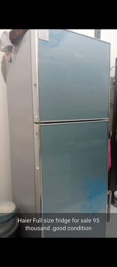 Haier full size fridge for sale
